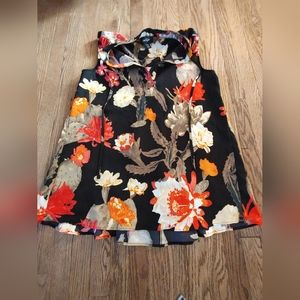 Summer floral top